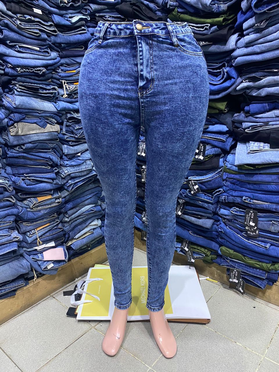 Jeans slim bas tuo