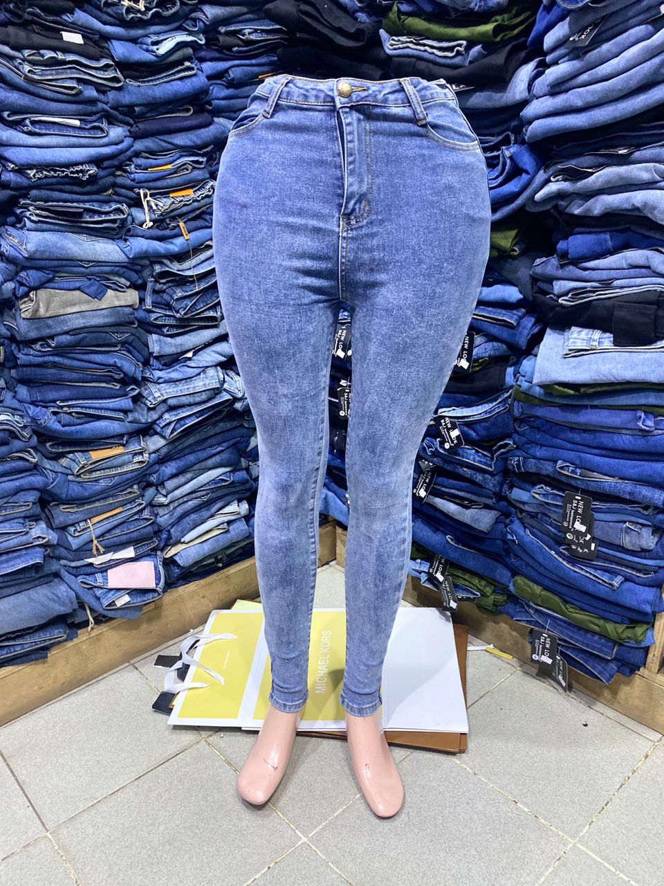 Jeans slim bas tuo