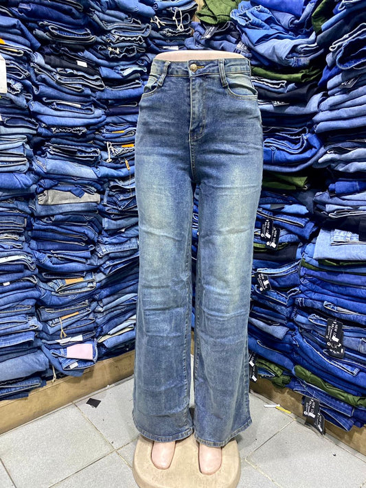 Jeans gros bas prêta porté